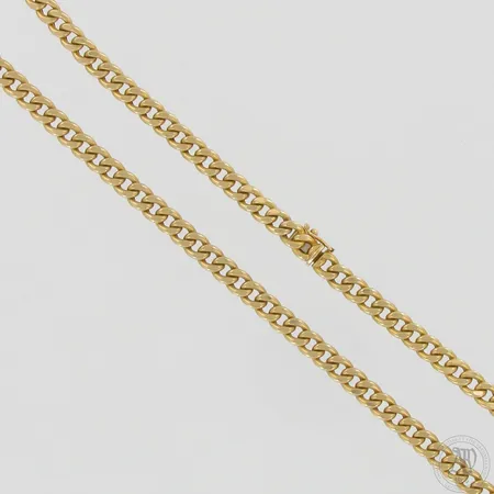 Panssarikaulaketju, pituus ja leveys 46cm ja 6mm, 585, paino 18,2g