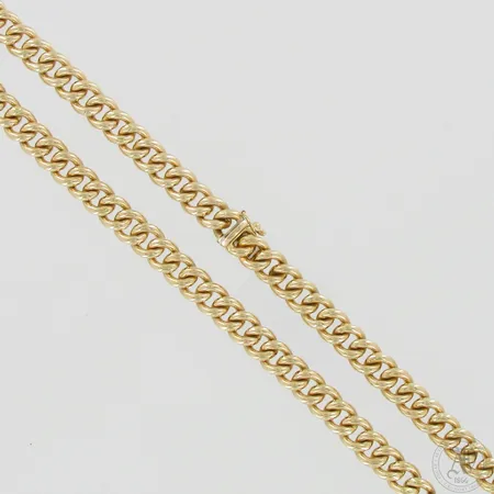 Panssarikaulaketju, pituus ja leveys 50cm ja 8mm, 585, paino 48,4g