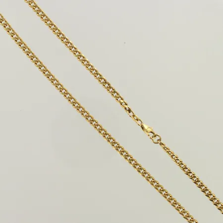 Panssrikaulaketju, leveys 4,3mm, pituus 51cm, 585, paino 10,2g 