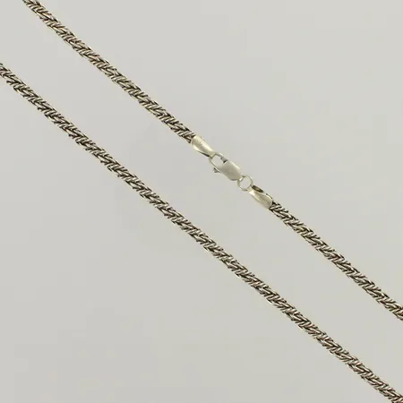 Kaulaketju, pituus 42cm, Ø 3,8mm, 925, paino 19,0g 