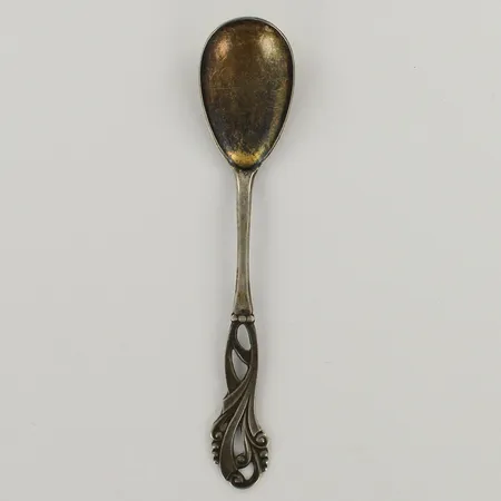 Sokerilusikka, kaiverrettu, pituus 120mm, 813, paino 12,0g 