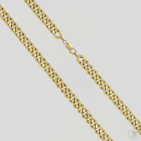 Panssarikaulaketju, pituus 60cm, leveys 7mm, ontto, 750, paino 13,4g