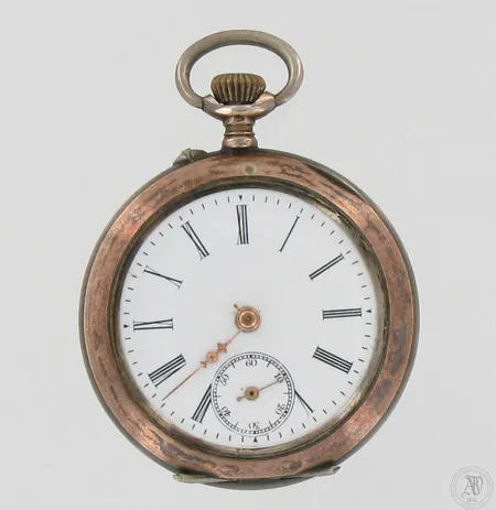 Viallinen kaulakello, taulun Ø 37mm, 800br, paino 30,6g