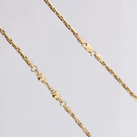 Kaulakoru, pituus 45,5cm, 585, paino 9,2g