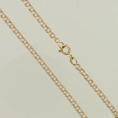 Kaulaketju, pituus 49cm, leveys 4mm, 583, paino 4,3g 