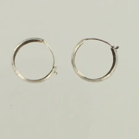 Korvarenkaat, Ø14mm, 830hopeaa, paino 0,7g 