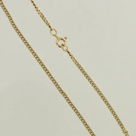 Panssarikaulaketju, pituus 60,5cm, leveys 2mm, 585, paino 9,5g 