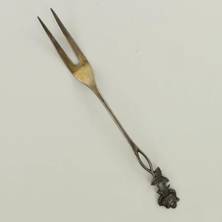 Leikkelehaarukka, pituus 140mm, 813hopeaa, paino 10,6g 