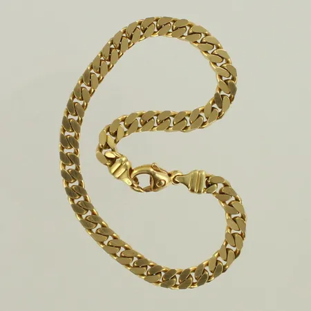 Panssariranneketju, pituus 210mm, leveys 5mm, 585, paino 18,2g 