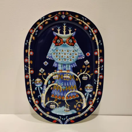 Tarjoilulautanen, Iittala, Taika, 41cm, pieniä käytön jälkiä Lähetetään postipakettina.