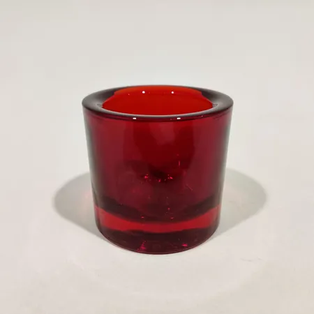 Kivi tuikkulyhty, Iittala Marimekko, punainen, korkeus 60mm Lähetetään postipakettina.