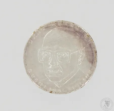 Juhlaraha, Kekkonen, 1961, nimellisarvo 50 markkaa, 500, paino 19,9g 