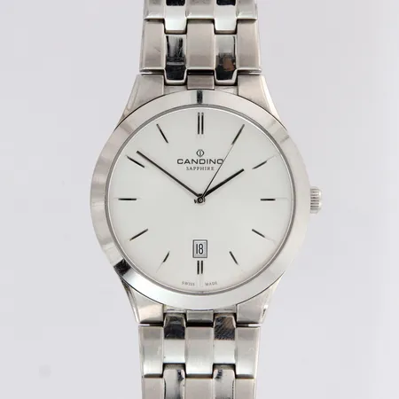 Teräsrannekello Candino Sapphire C4539, quartz, taulun Ø 41mm, hihnan pituus 190mm.
