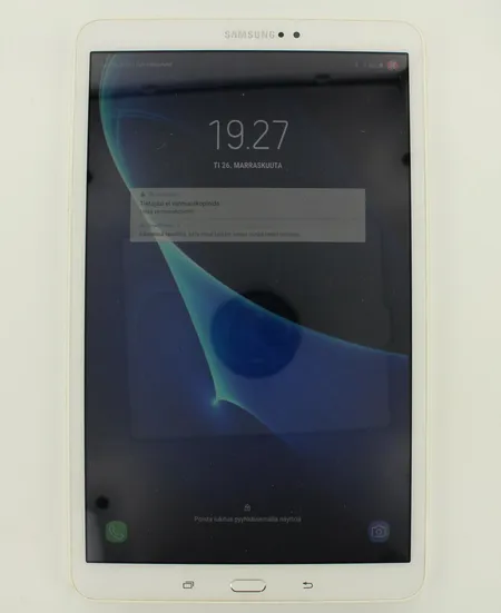 Tabletti Samsung  A 10, 32gb, laturi rikki, pieniä käytön jälkiä