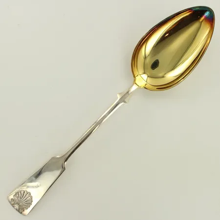 Tarjoilulusikka, Musla, kaiverrettu, 255mm, 813, paino 85,2g 