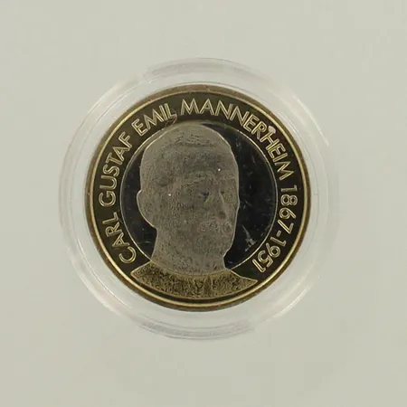 Juhlaraha, Carl Gustaf Emil Mannerheim 1867-1951, nimellisarvo 5 euroa