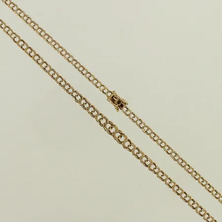 Bismarck-kaulaketju, pituus 46,5cm, 585, paino 9,9g 