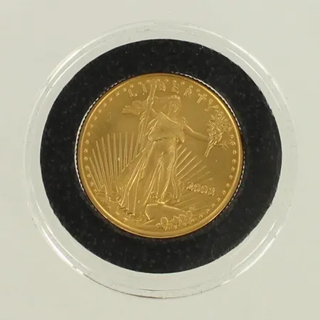 Kultaraha American Eagle, United states, 2003,  917, paino 8,5g