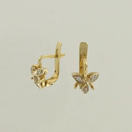 Kivikorvakorut, korkeus 12mm, 585br, paino 3,4g 
