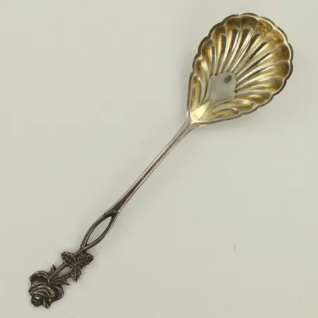 Sokerilusikka, Ruusu, pituus 125mm, 813, paino 12,1g 
