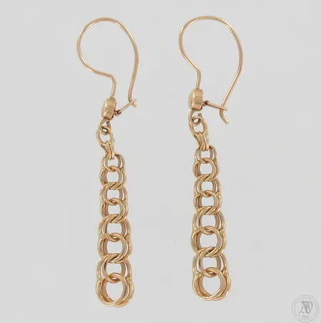 Korvakorut, korkeus 45mm, 585, paino 1,9g