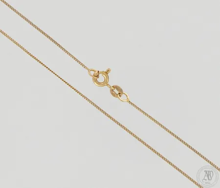 Panssarikaulaketju, pituus 42cm, 585, paino 1,2g