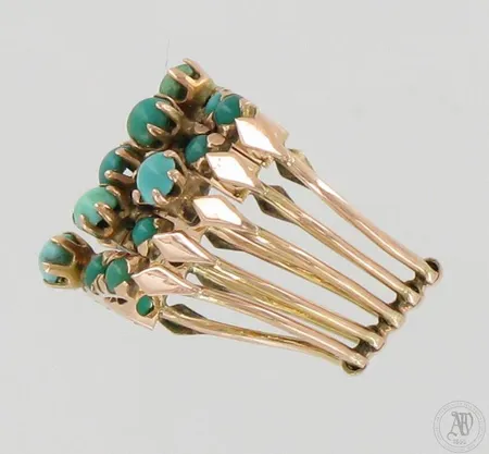 Kivisormus, koko 15, 585br, paino 6,1g