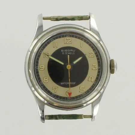 Rannekello Sisgau, 15 jewels, mekaaninen, rungon Ø32mm, rannekkeen leveys 17,5mm, ei ranneketta 