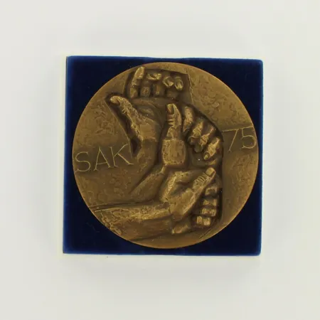 Pronssimitali SAK 75, Tillander. 