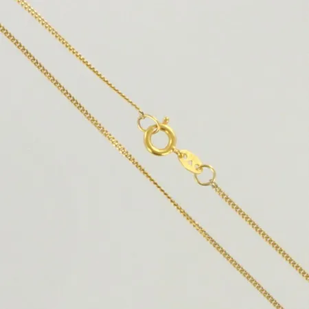 Panssarikaulaketju, pituus 42cm, 585, paino 1,7g 