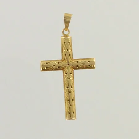 Risti-riipus, korkeus 43mm, leveys 22mm, 750, paino 2,8g 