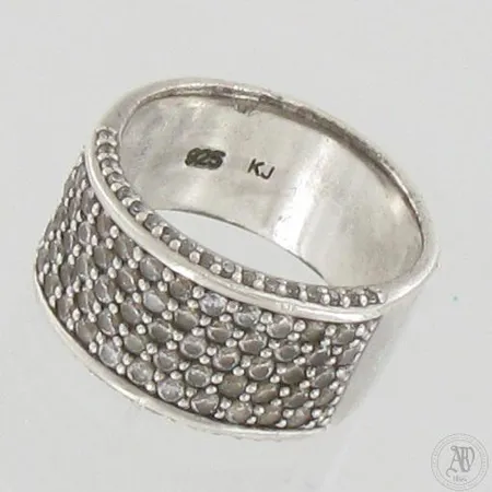 Kivisormus, koko 17¾, 925br, paino 8,2g