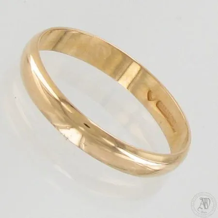 Sileä sormus, koko 21½, 750, paino 3,4g