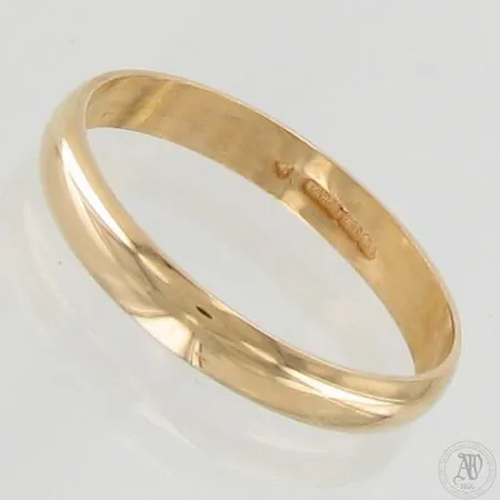 Sileä sormus, koko 23, 750, paino 4,5g