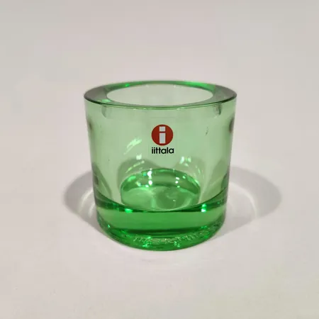 Tuikkulyhty, Iittala Kivi, korkeus 60mm, vihreä
