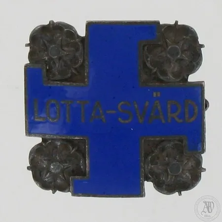 Jäsenmerkki, Lotta Svärd, numero 6193, valmistettu 1923, 813br, paino 9,3g