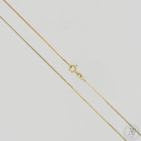 Venetsia-kaulaketju, pituus 69cm, 585, paino 4,2g 