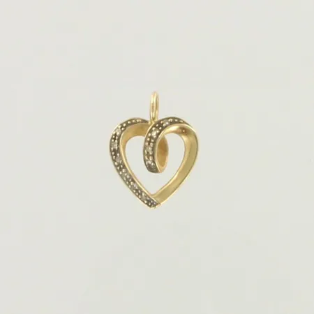 Timanttiriipus 10xn.0.005ct, korkeus 20mm, 585, paino 1,8g 