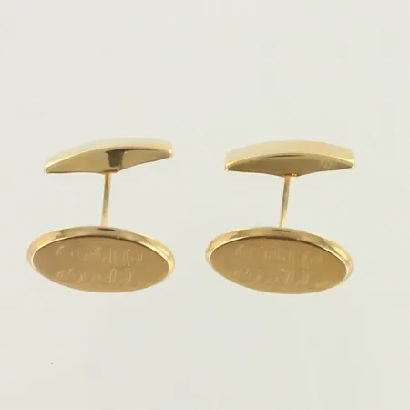 Kalvosinnapit, kaiverrettu, mitat 15x20mm, 585br, paino 8,7g Paino: 8,7 g