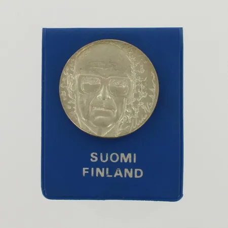 Juhlaraha, Urho Kekkonen 1975, nimellisarvo 10 markkaa, 500, paino 23,5g 