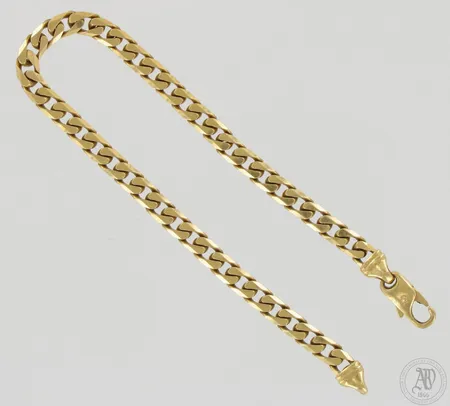 Panssariranneketju, pituus 220mm, leveys 5mm, 750, paino 18,6g Paino: 18,6 g