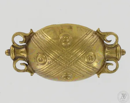Rintaneula Kalevala Koru, leveys 55mm, pronssia