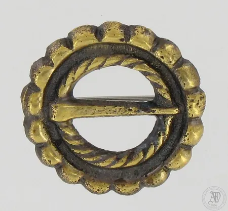 Rintaneula Kalevala Koru, leveys 30mm, pronssia