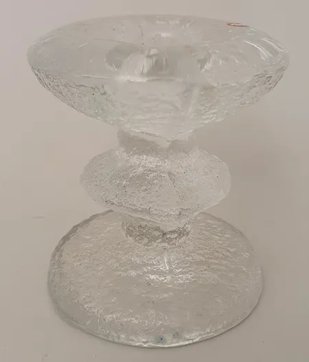 Kynttilänjalka Iittala, Festivo, design Timo Sarpaneva, korkeus 80mm