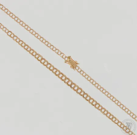 Bismarck-kaulaketju, pituus 45cm, leveys 3-5mm, 585, paino 5,5g Paino: 5,5 g