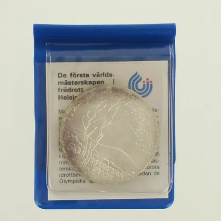 Juhlaraha, Yleisurheilun MM 1983, nimellisarvo 50 markkaa, 500, paino 22,0g Paino: 22 g