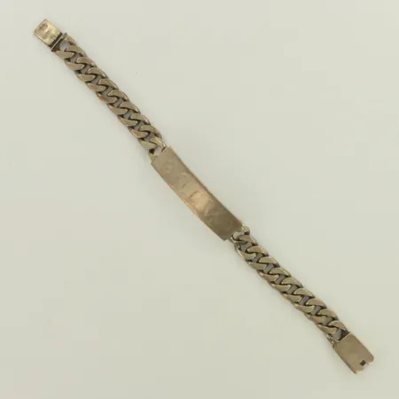 Viallinen laattaranneketju, pituus 190mm, 925, paino 29,4g 