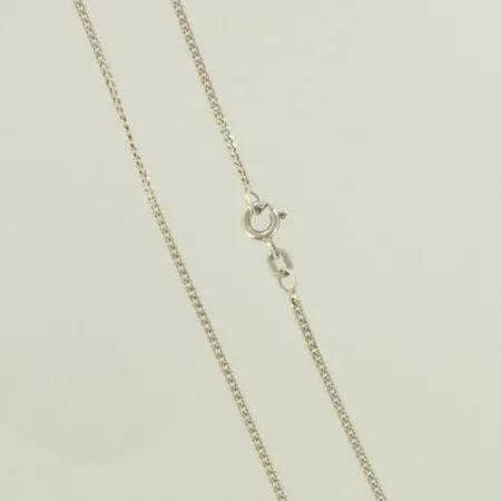 Panssarikaulaketju, pituus 43cm, leveys 2mm, 925, paino 3,3g 