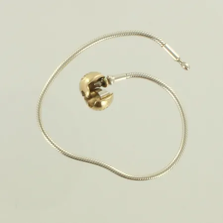 Rannekoru kultalukolla, pandora, pituus 175mm, 585br, paino 6,4g Paino: 6,4 g