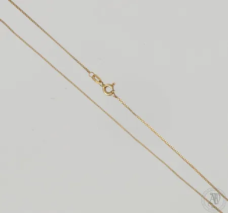 Panssarikaulaketju, pituus 45,5cm, 585, paino 1,6g Paino: 1,6 g